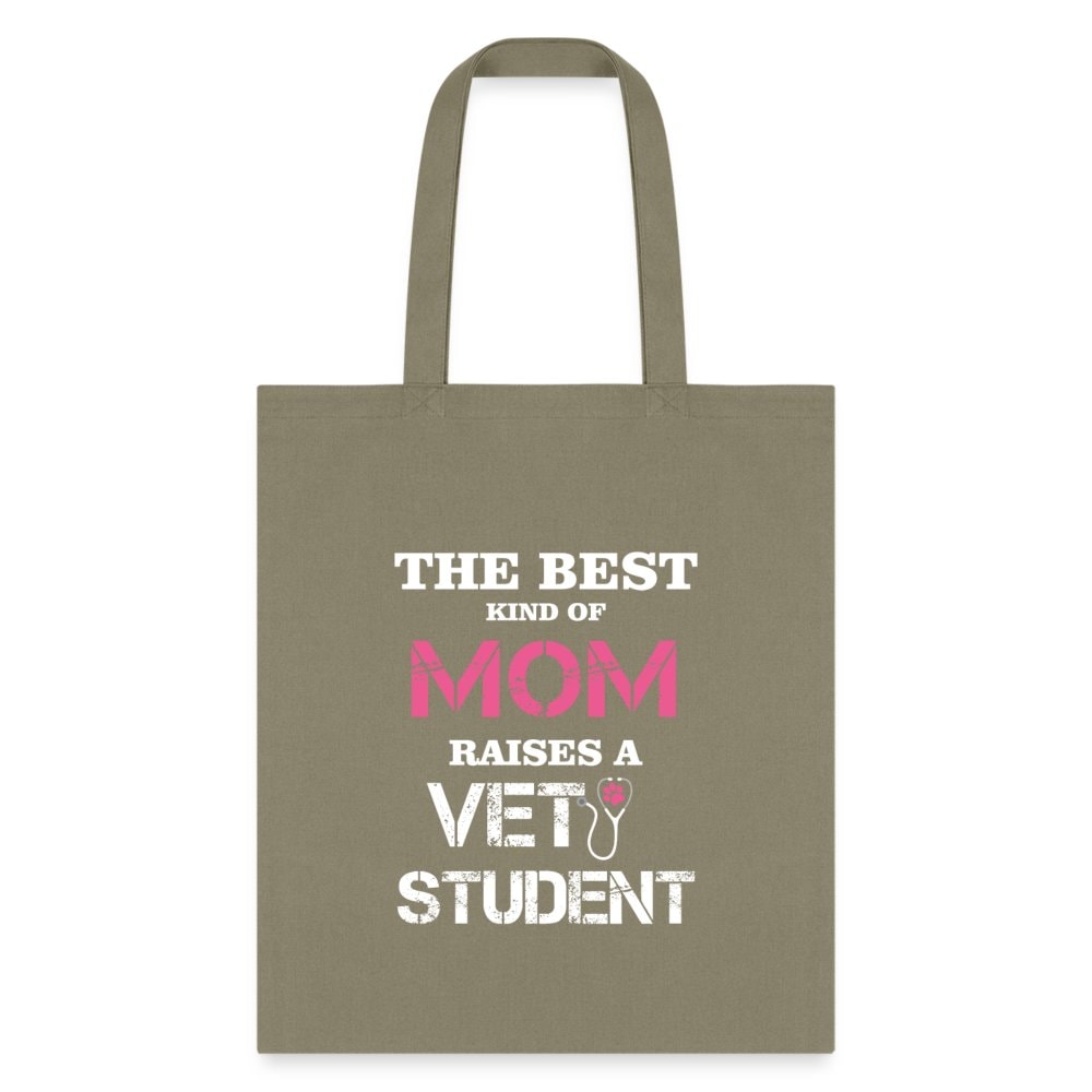 Vet Student Mom Tote Bag - Proud Parent Gift, Cotton Canvas
