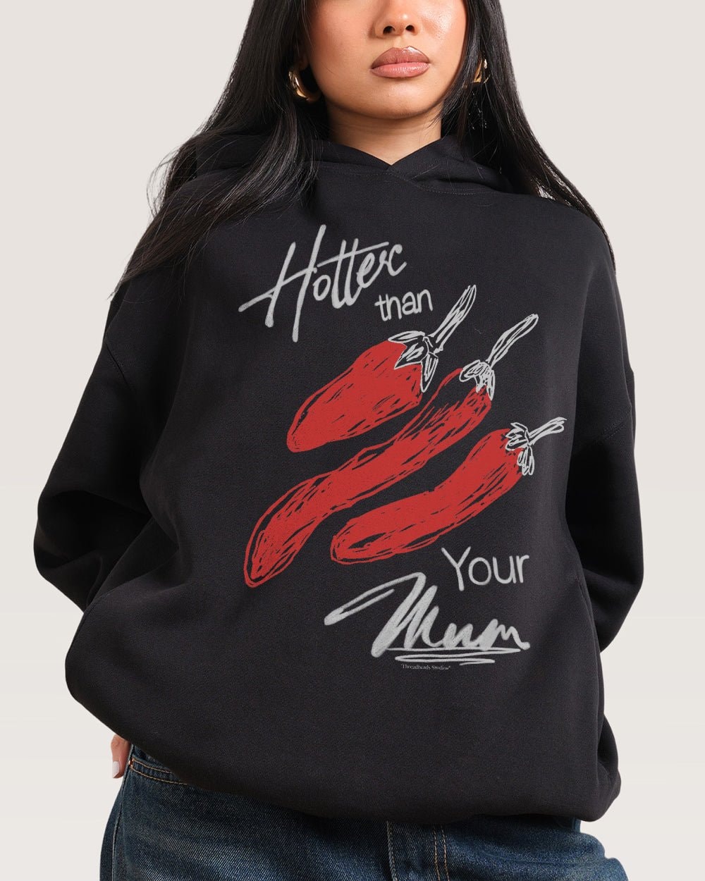 Hotter Than Your Mum Hoodie - Threadheads Premium Unisex Graphic Hoodie