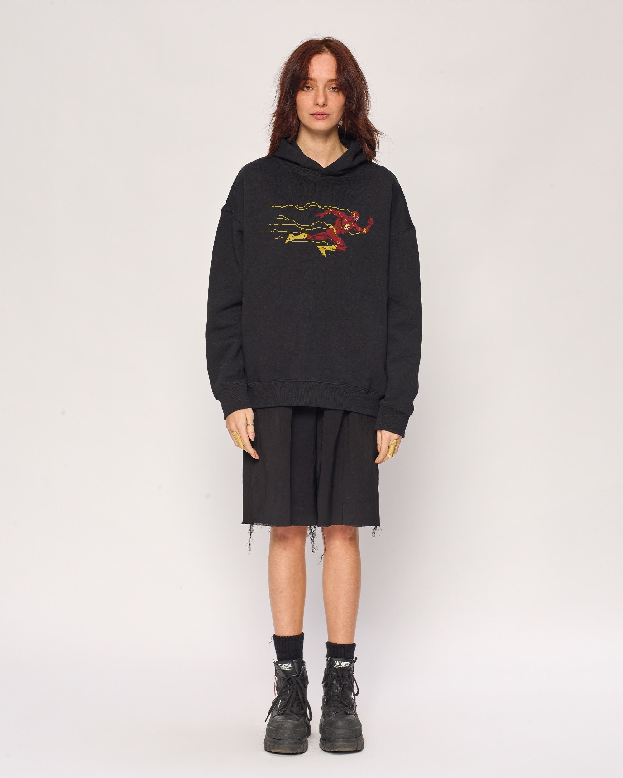 The Flash Hoodie DC Comics Premium Unisex Graphic Hoodie 340 GSM Cotton Polyester