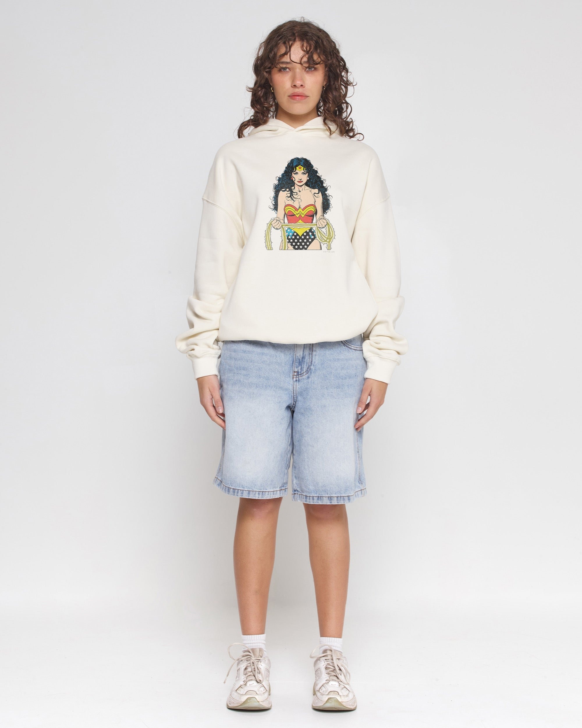 Wonder Woman Hoodie Official DC Premium Graphic Unisex Hoodie