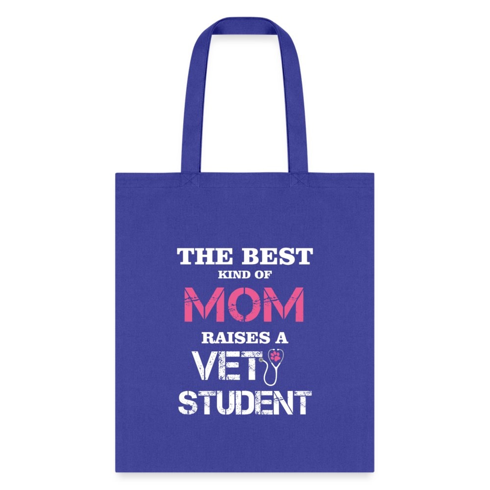 Vet Student Mom Tote Bag - Proud Parent Gift, Cotton Canvas
