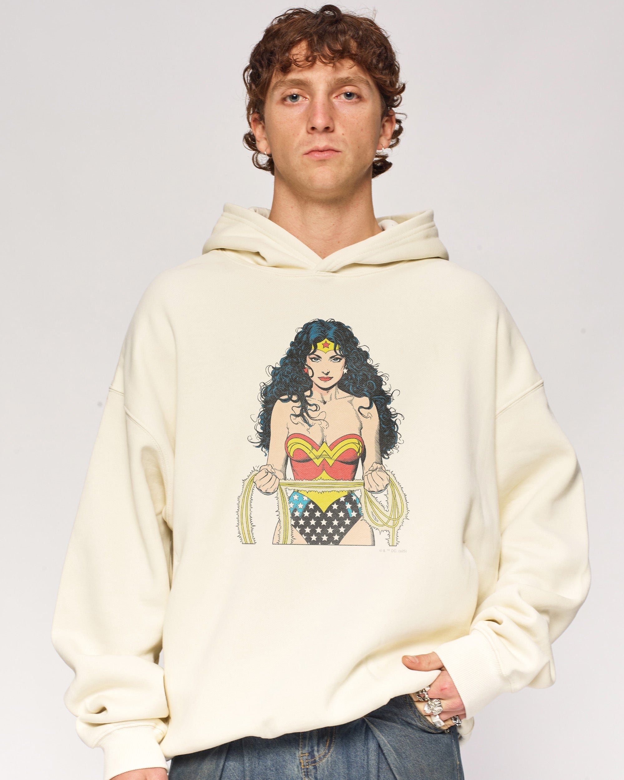 Wonder Woman Hoodie Official DC Premium Graphic Unisex Hoodie