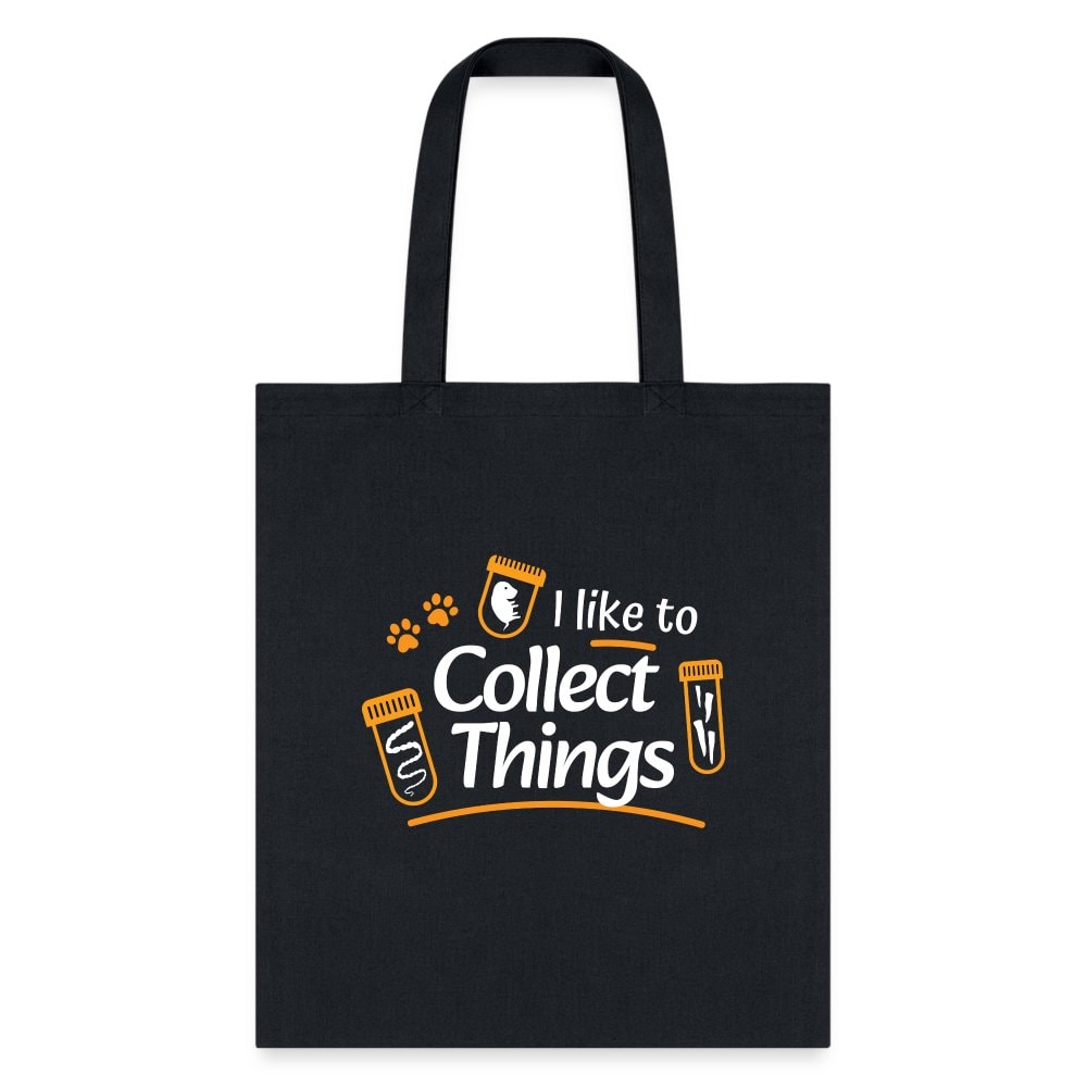 I Like to Collect Things Cotton Tote Bag - Veterinary Medicine Design