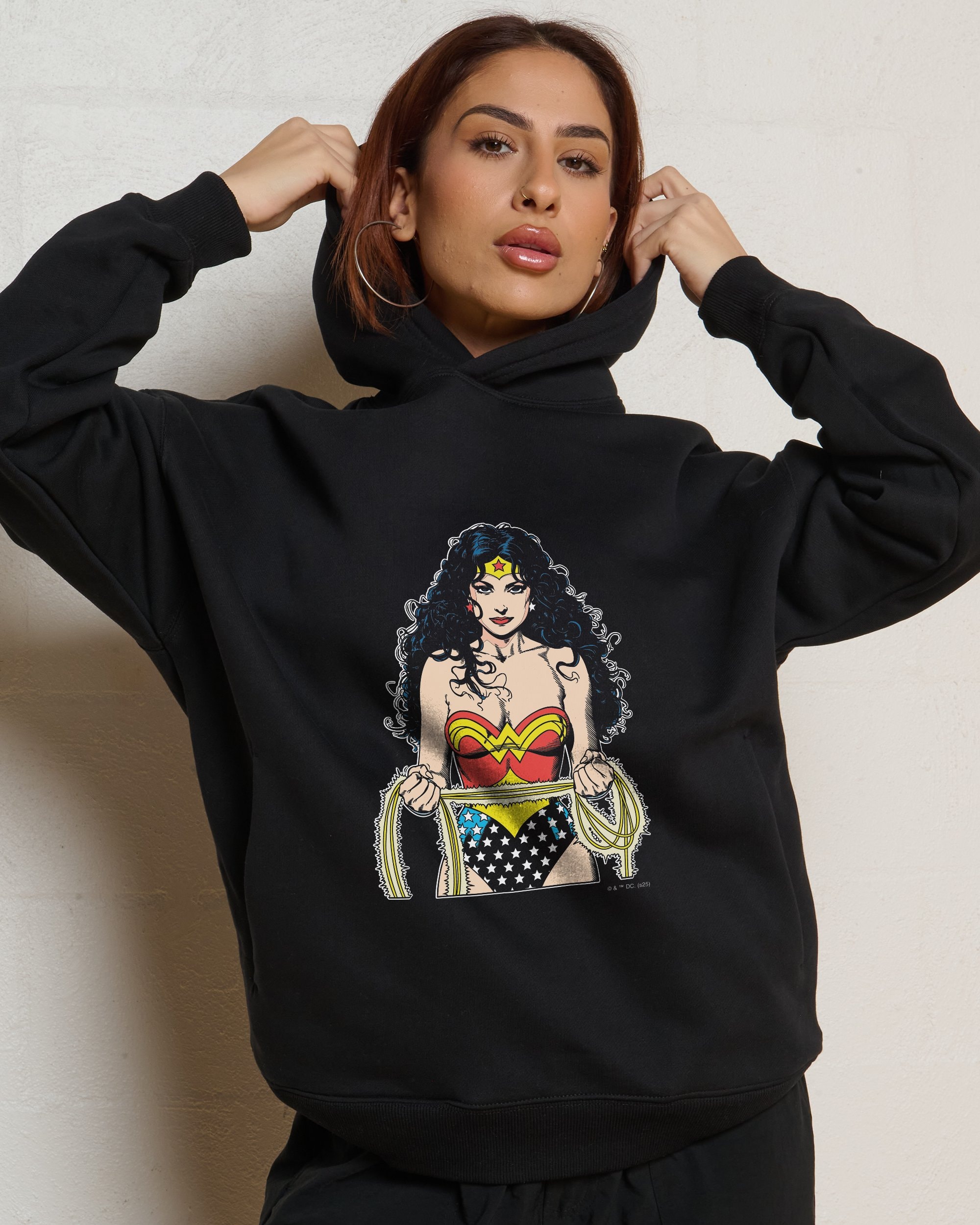 Wonder Woman Hoodie Official DC Premium Graphic Unisex Hoodie