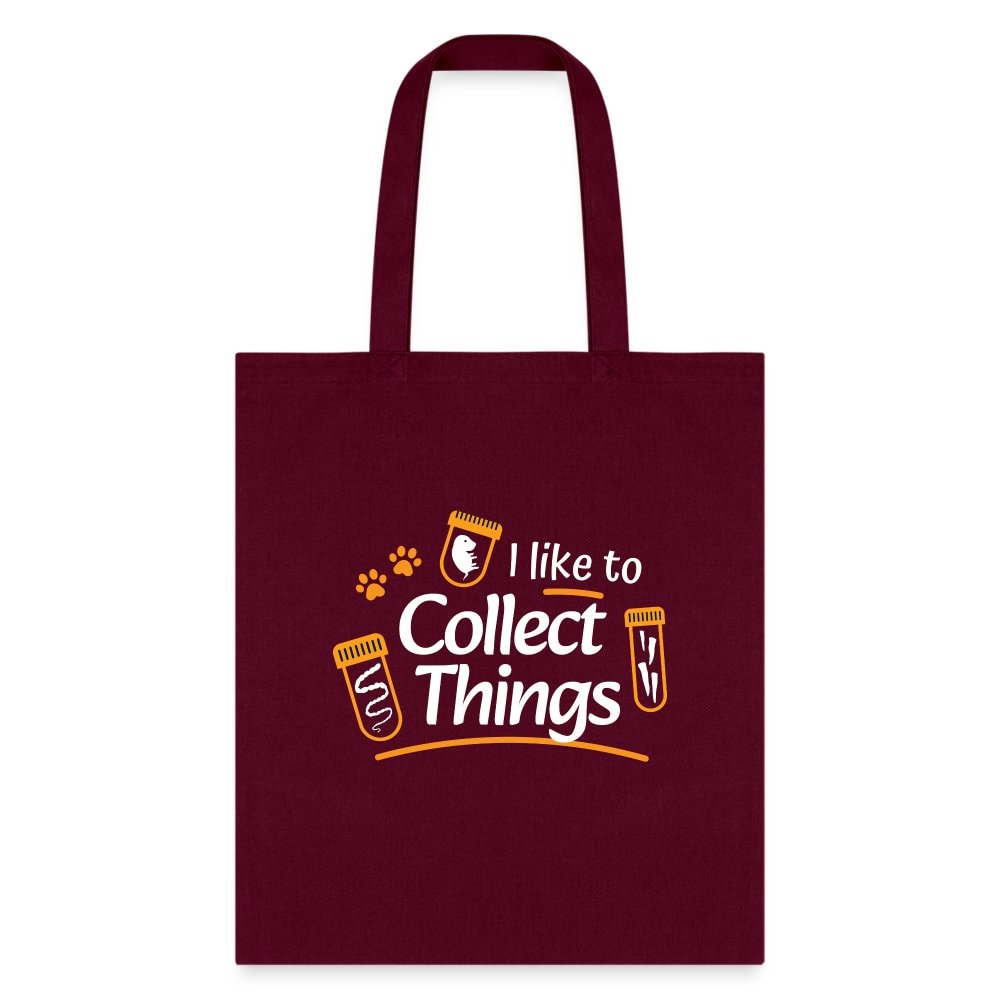 I Like to Collect Things Cotton Tote Bag - Veterinary Medicine Design