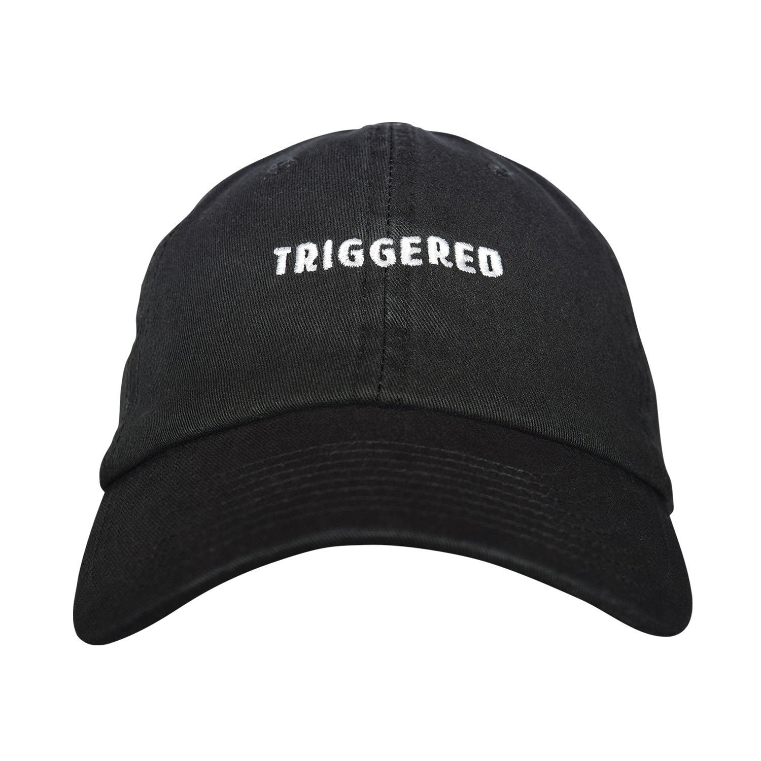 Triggered Dad Hat - Embroidered USA Made Unstructured Cotton Twill Adjustable