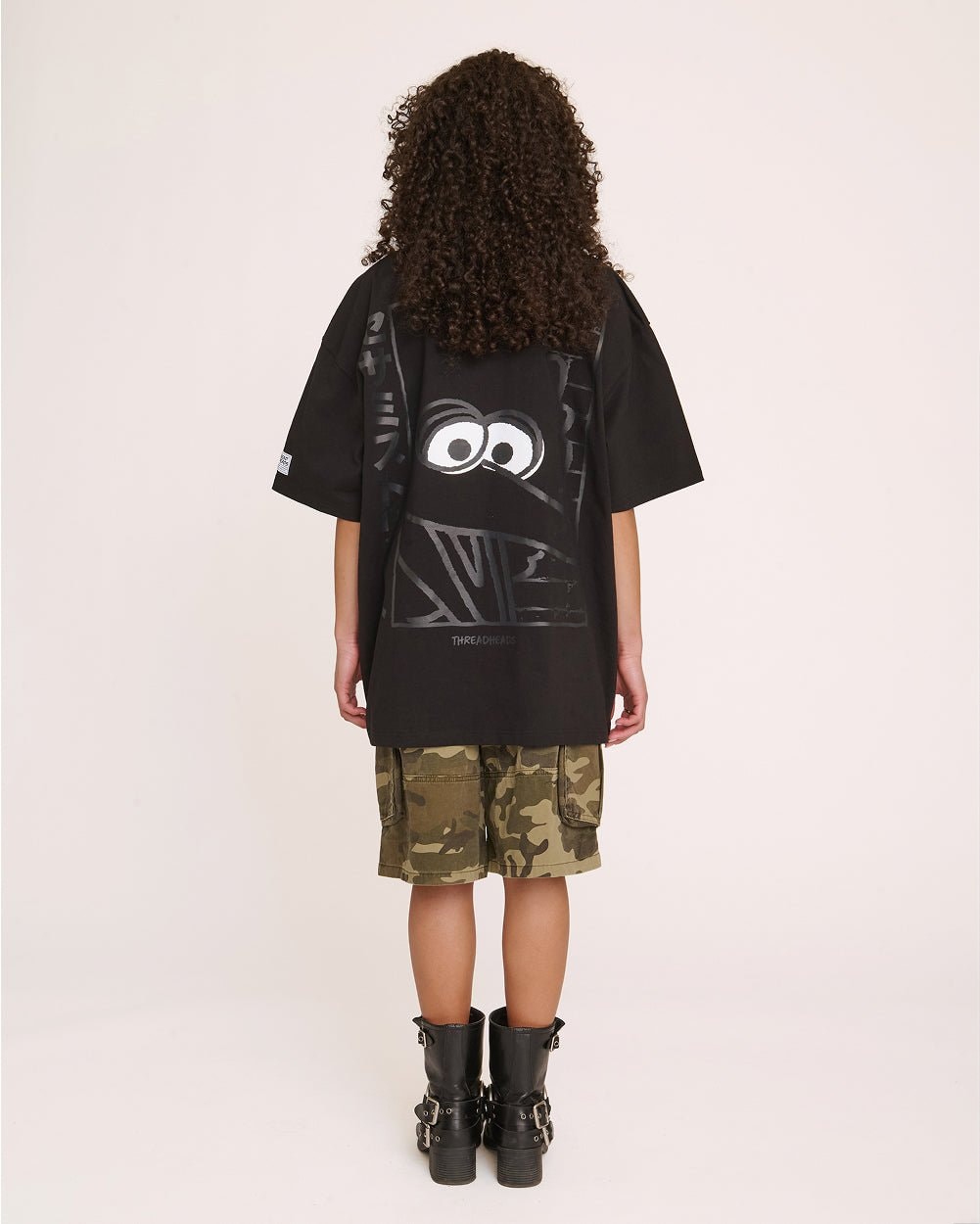 Big Bird Japanese Oversized Graphic T-Shirt - Unisex 90s Boxy Fit 100% Combed Cotton