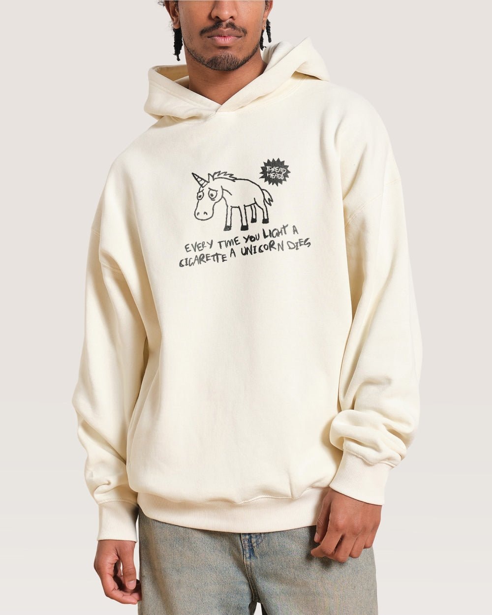 Sad Unicorn Hoodie - Threadheads Premium Unisex Graphic Hoodie