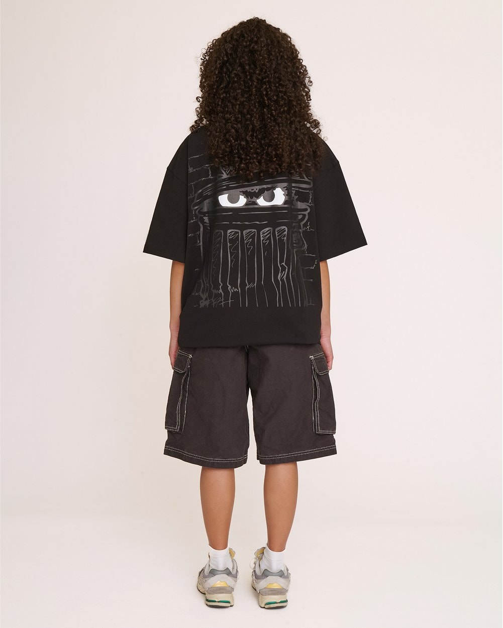 Oscar Japanese Oversized Graphic Tee Sesame Street Collab Unisex 100% Combed Cotton